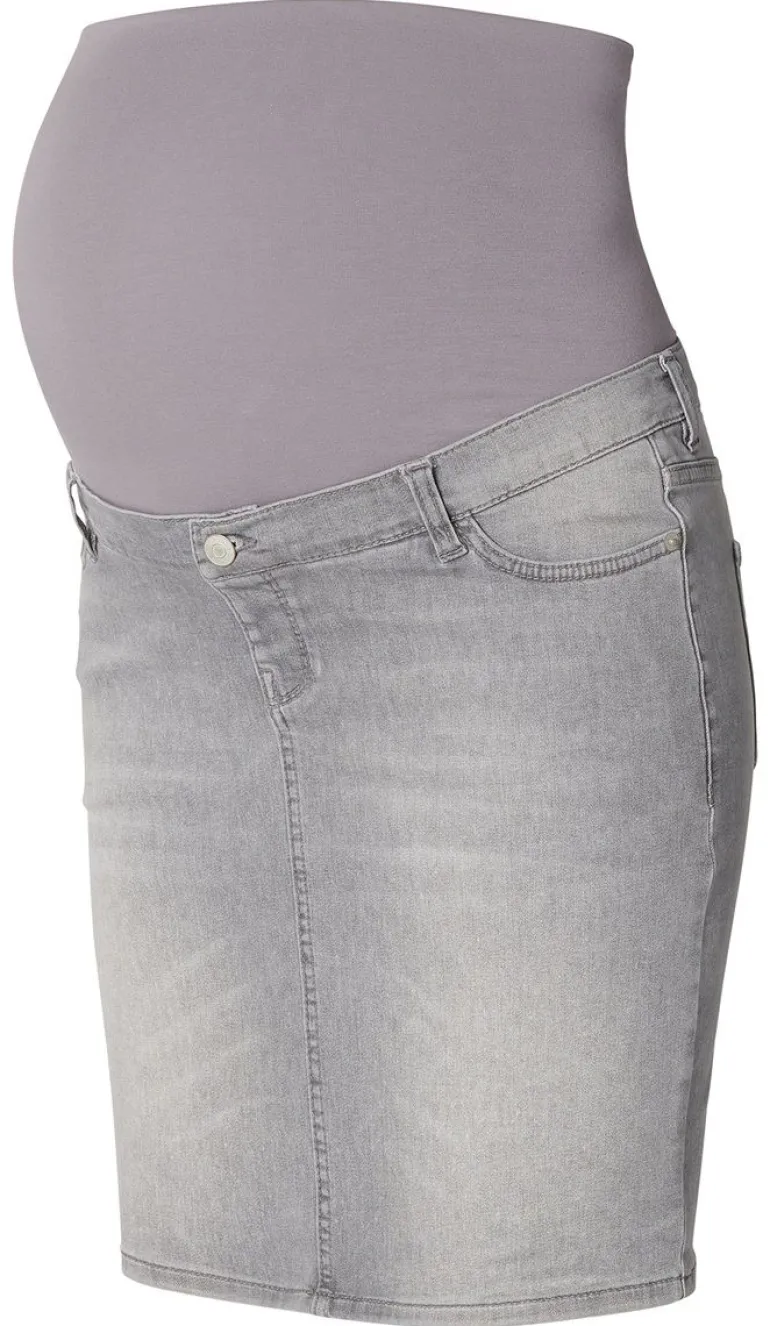 spijkerrok__grey_denim_4.webp Noppies Rokken<Spijkerrok - Grey Denim