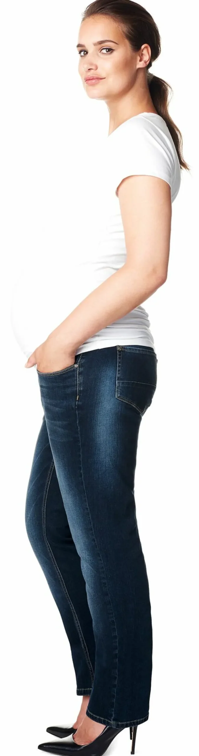 straight_jeans_mena_plus__4.webp Noppies Jeans<Straight Jeans Mena Plus Size - Dark Stone Wash