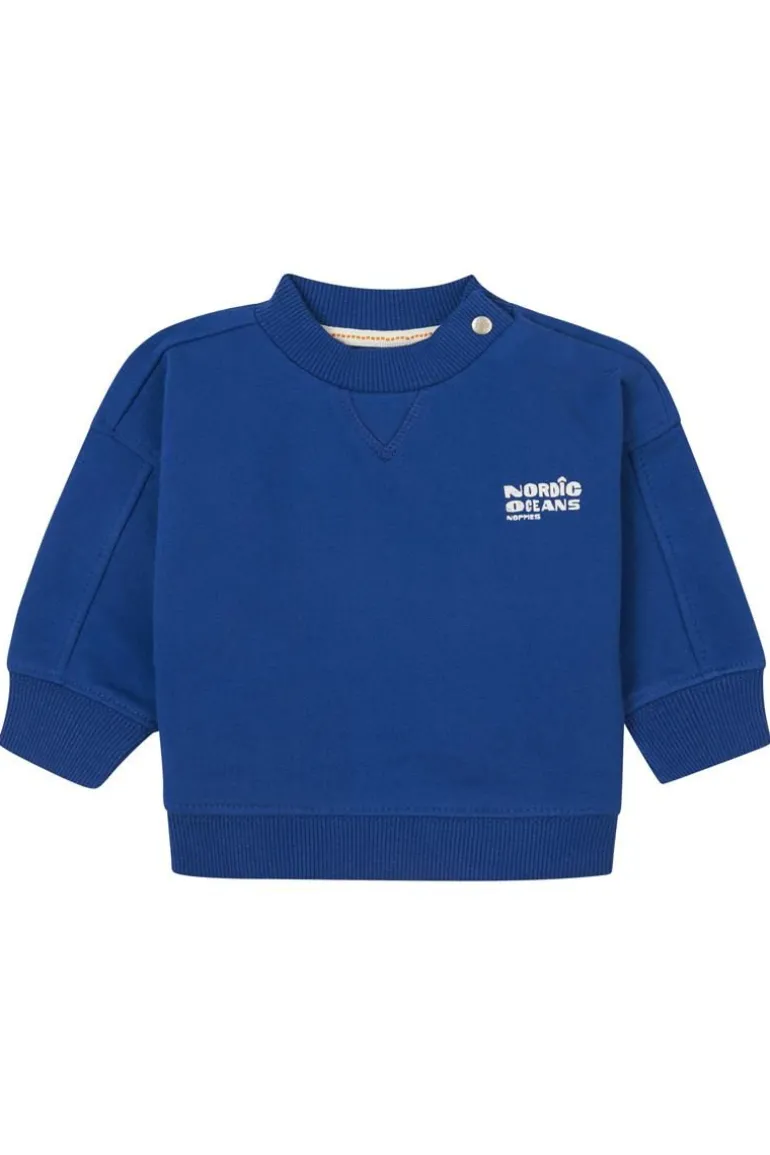 sweater_gava__mazarine_bl_0.webp Noppies Truien<Sweater Gava - Mazarine Blue