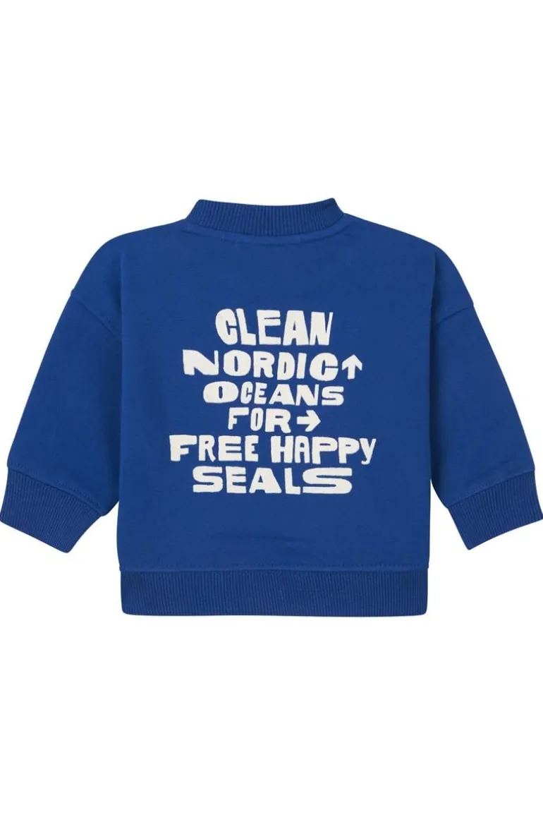 sweater_gava__mazarine_bl_5.webp Noppies Truien<Sweater Gava - Mazarine Blue