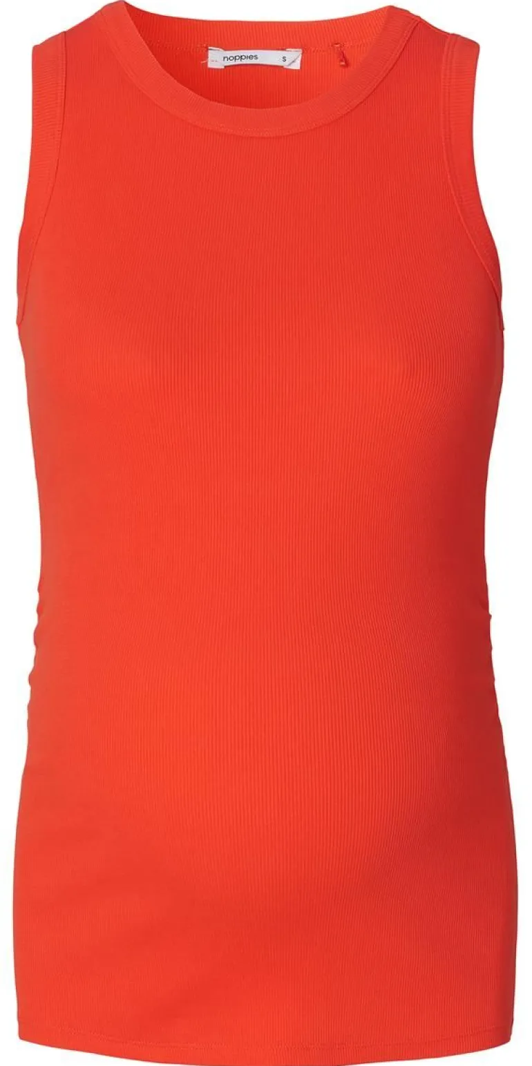 tanktop_kaysa__cherry_tom_8.webp Noppies Tops<Tanktop Kaysa - Cherry Tomato