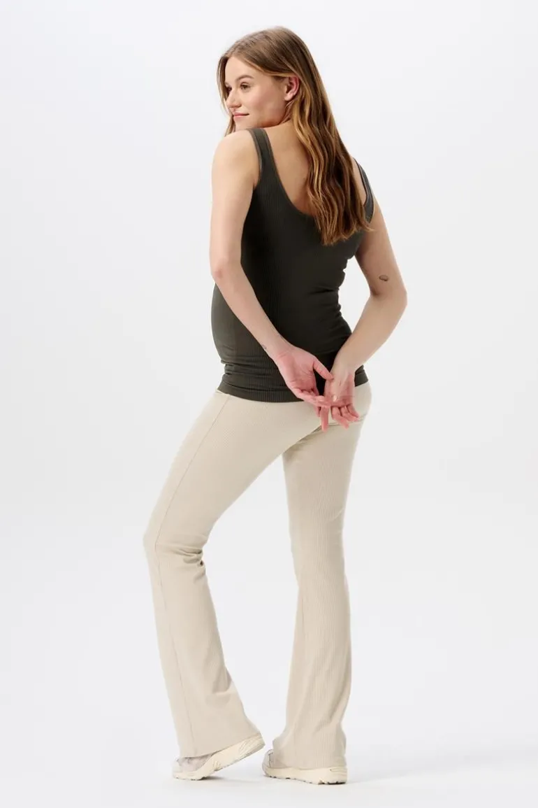 tanktop_rib_sama__olive_1.webp Noppies Tops<Tanktop Rib Sama - Olive