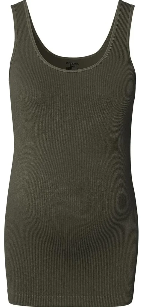 Noppies Tops<Tanktop Rib Sama - Olive