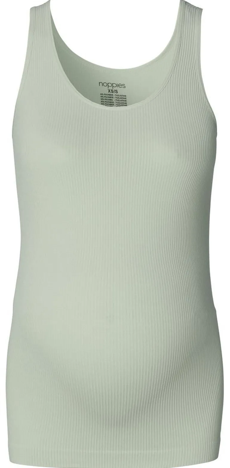 tanktop_rib_sama__pigeon_2.webp Noppies Tops<Tanktop Rib Sama - Pigeon
