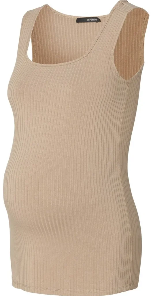 Noppies Tops<Top Square Neck - Desert Taupe
