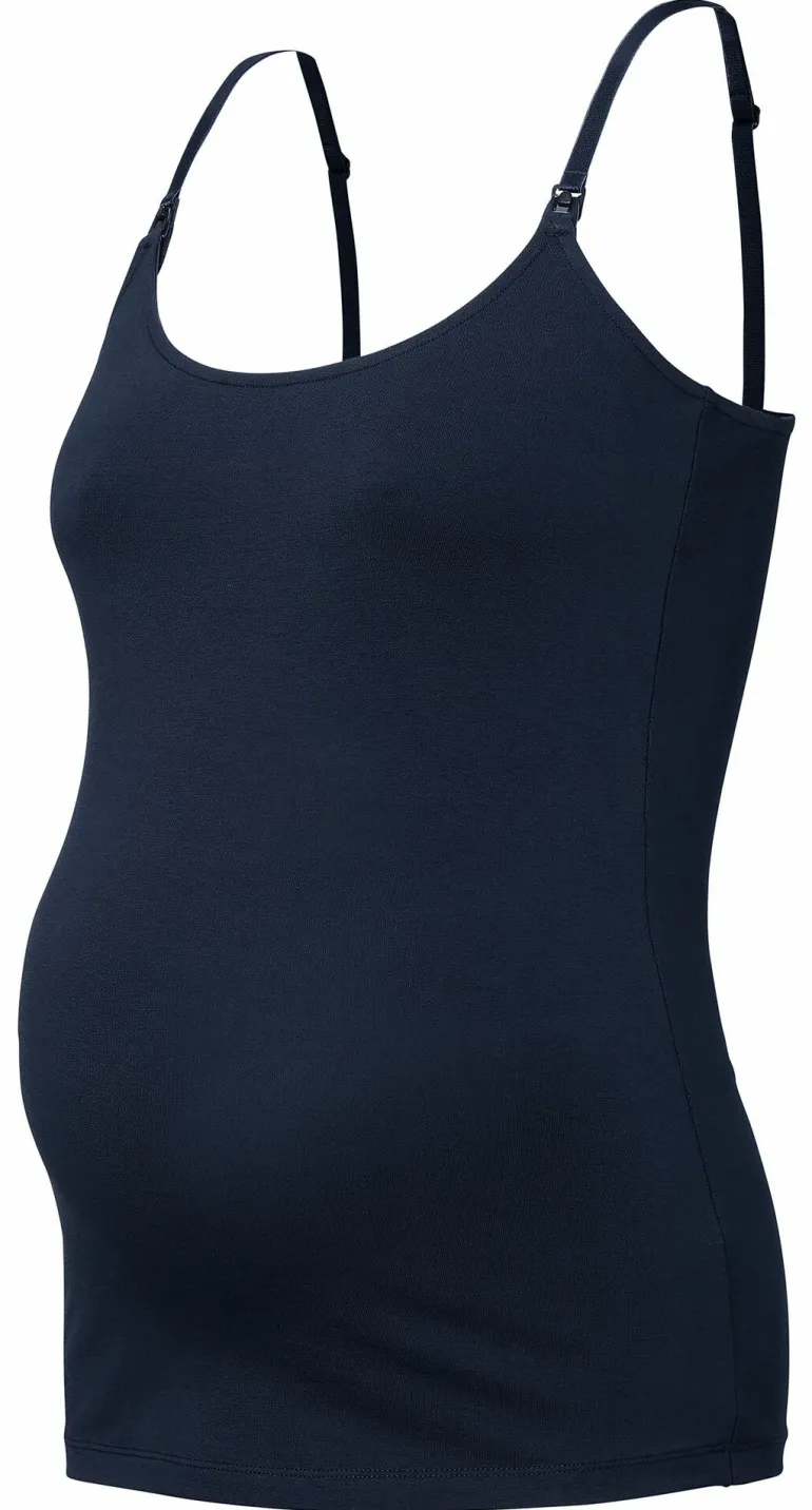 top_strap_top_nurs_berlin_12.webp Noppies Tops | Tops<Top Strap Top Nurs Berlin - Night Sky