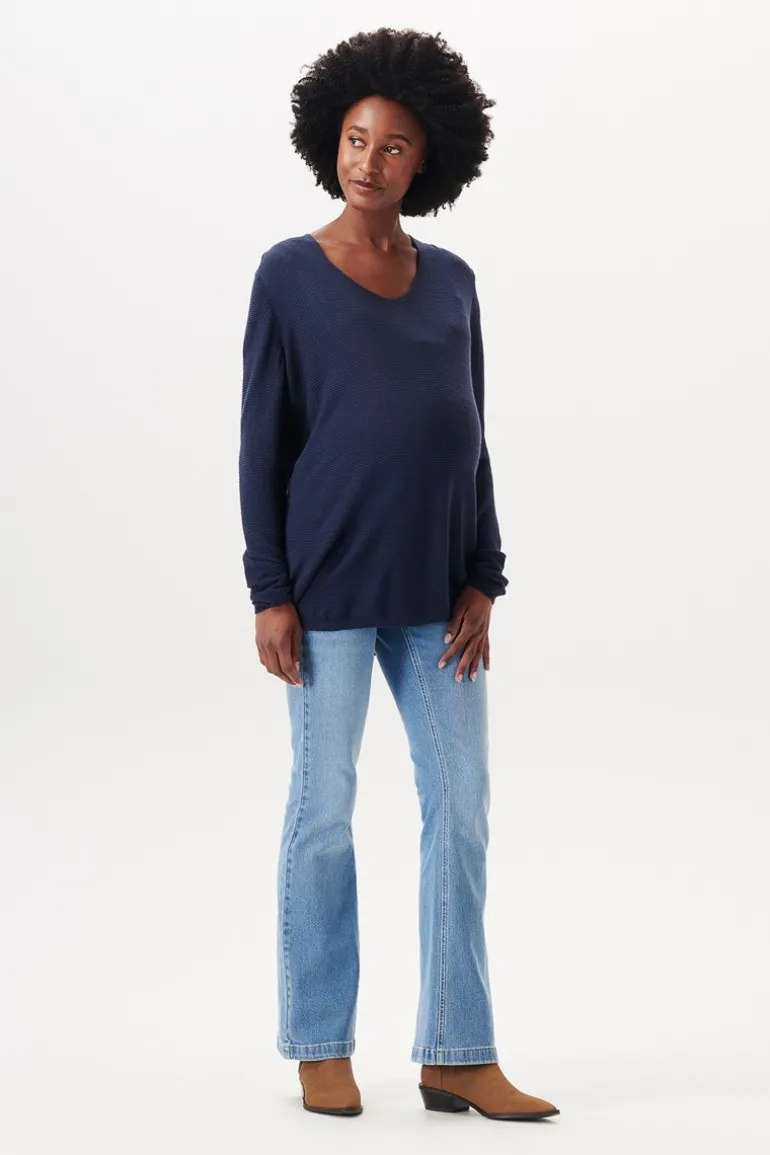 trui__dark_blue_0.webp Noppies Truien & Sweaters<Trui - Dark Blue