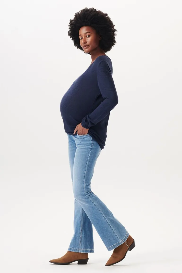trui__dark_blue_5.webp Noppies Truien & Sweaters<Trui - Dark Blue