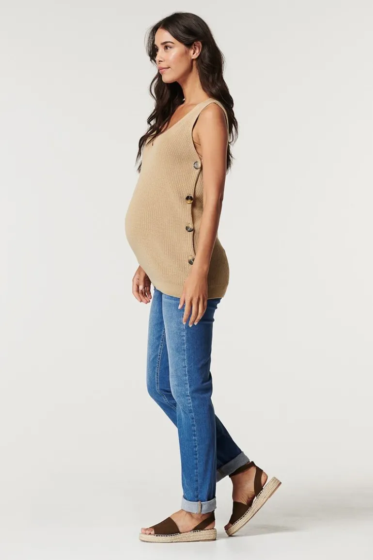 trui__light_taupe_5.webp Noppies Truien & Sweaters | Truien & Sweaters<Trui - Light Taupe