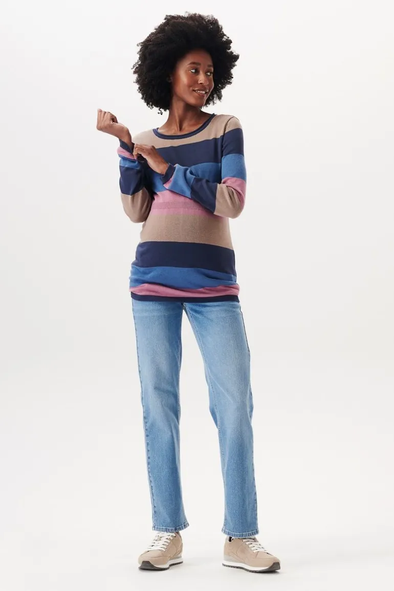 trui__taupe_grey_0.webp Noppies Truien & Sweaters<Trui - Taupe Grey
