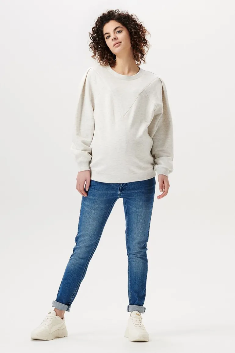 trui_abingdon__oatmeal_0.webp Noppies Truien & Sweaters<Trui Abingdon - Oatmeal