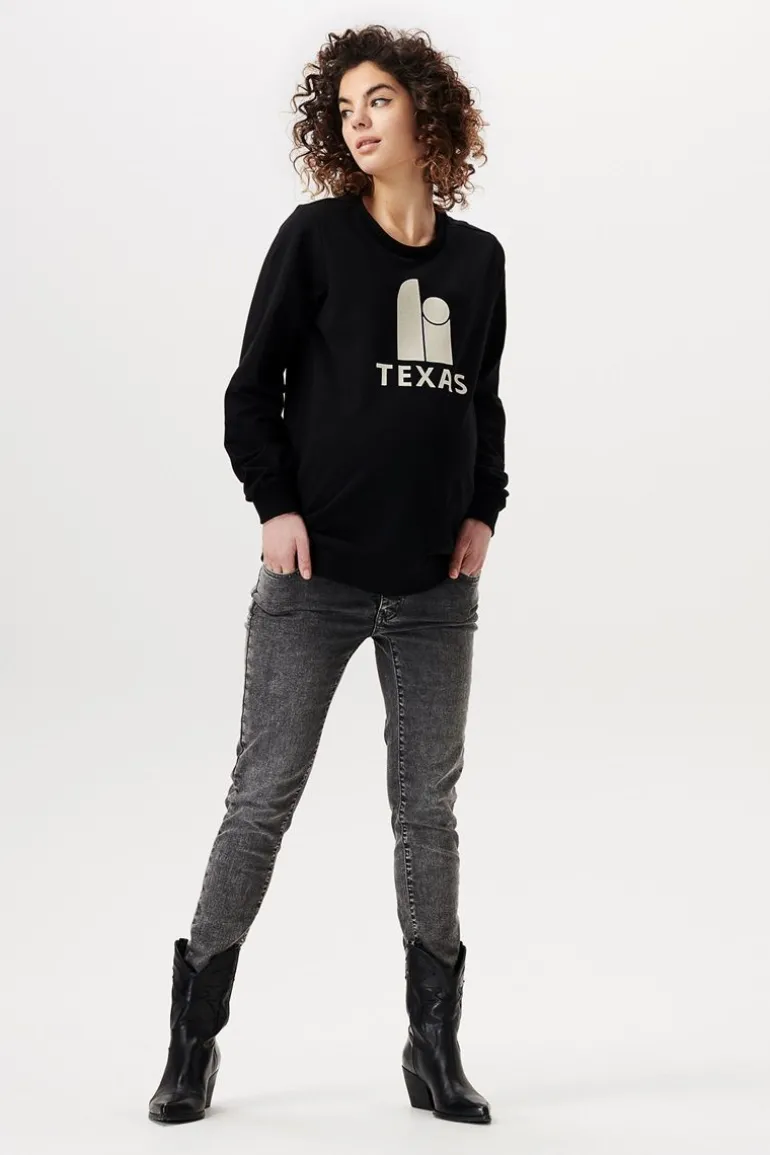 trui_abridge__black_0.webp Noppies Truien & Sweaters<Trui Abridge - Black