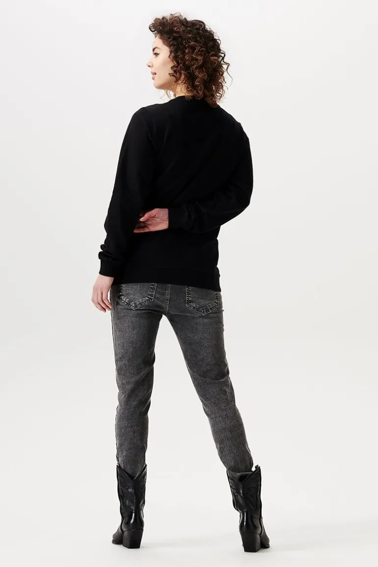 trui_abridge__black_6.webp Noppies Truien & Sweaters<Trui Abridge - Black