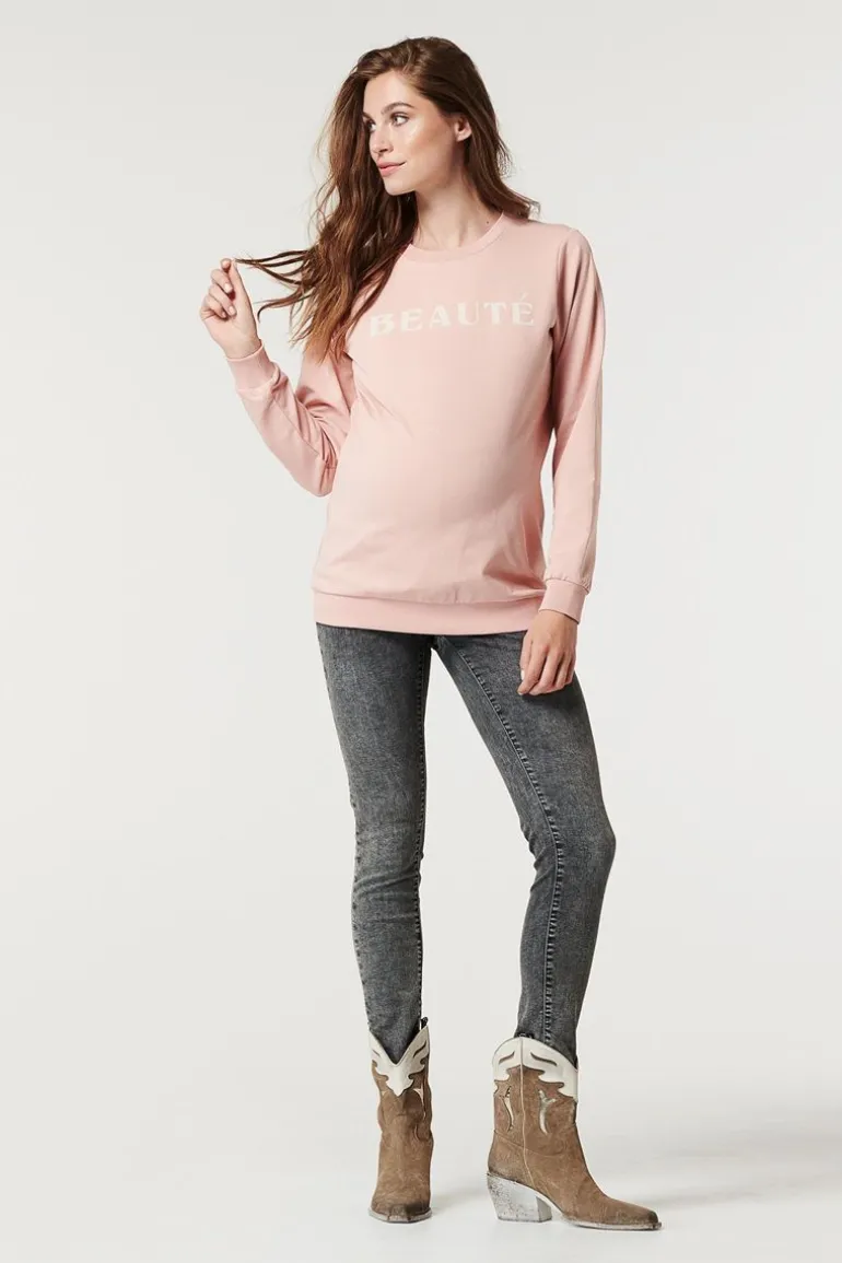 trui_beaut__misty_rose_7.webp Noppies Truien & Sweaters<Trui Beauté - Misty Rose