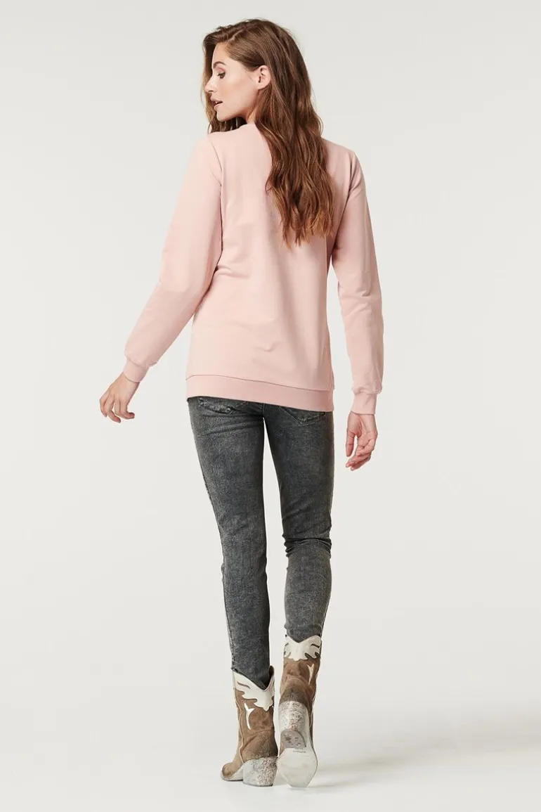 trui_beaut__misty_rose_8.webp Noppies Truien & Sweaters<Trui Beauté - Misty Rose