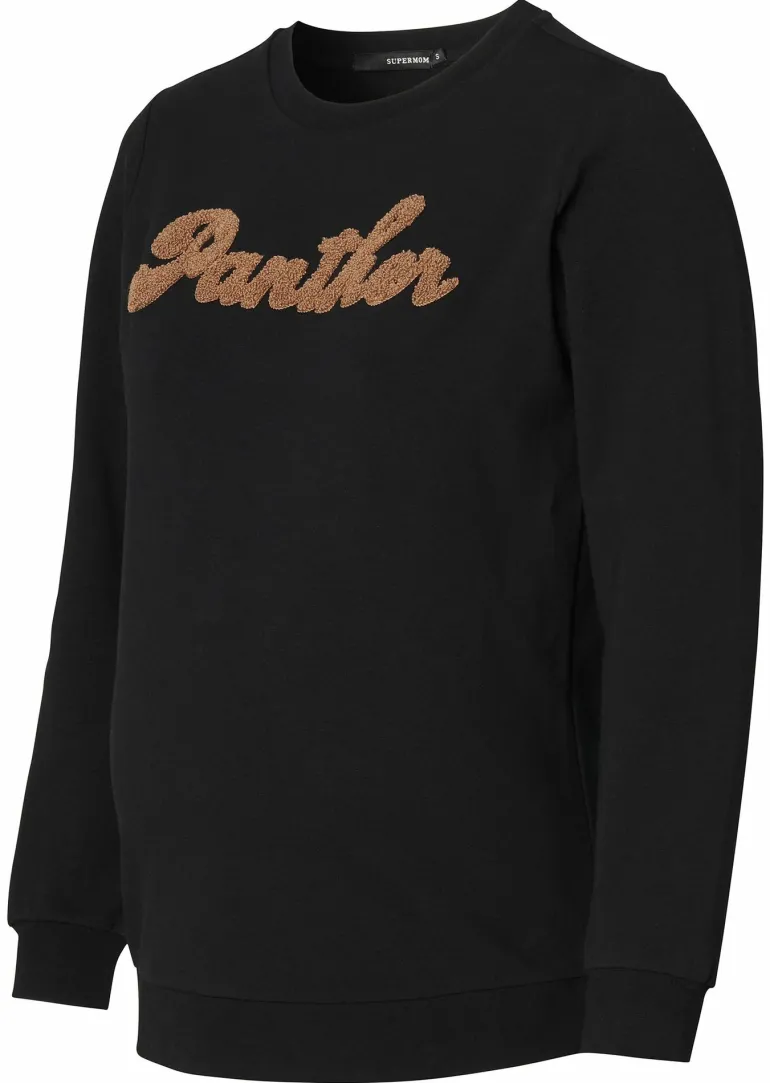 trui_black_panther__black_11.webp Noppies Truien & Sweaters<Trui Panther - Black