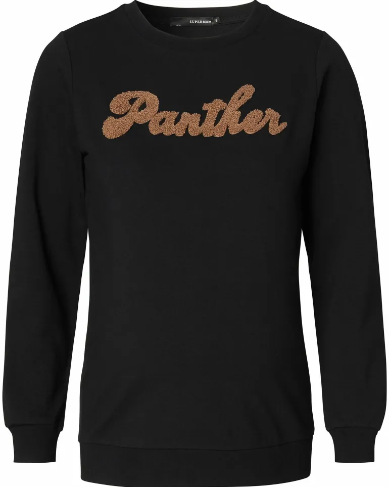 trui_black_panther__black_9.webp Noppies Truien & Sweaters<Trui Panther - Black