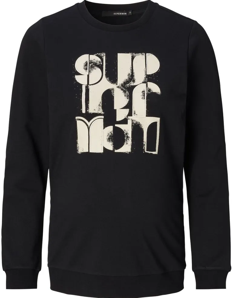 trui_cutler__black_2.webp Noppies Truien & Sweaters<Trui Cutler - Black