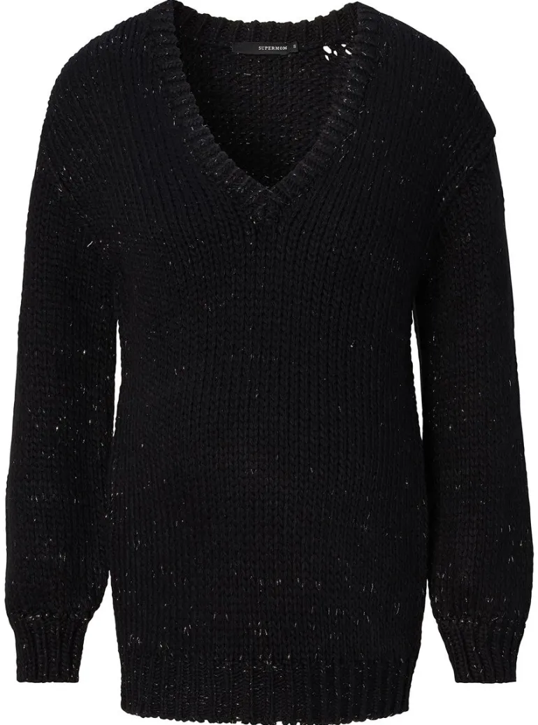 trui_dent__black_2.webp Noppies Truien & Sweaters<Trui Dent - Black