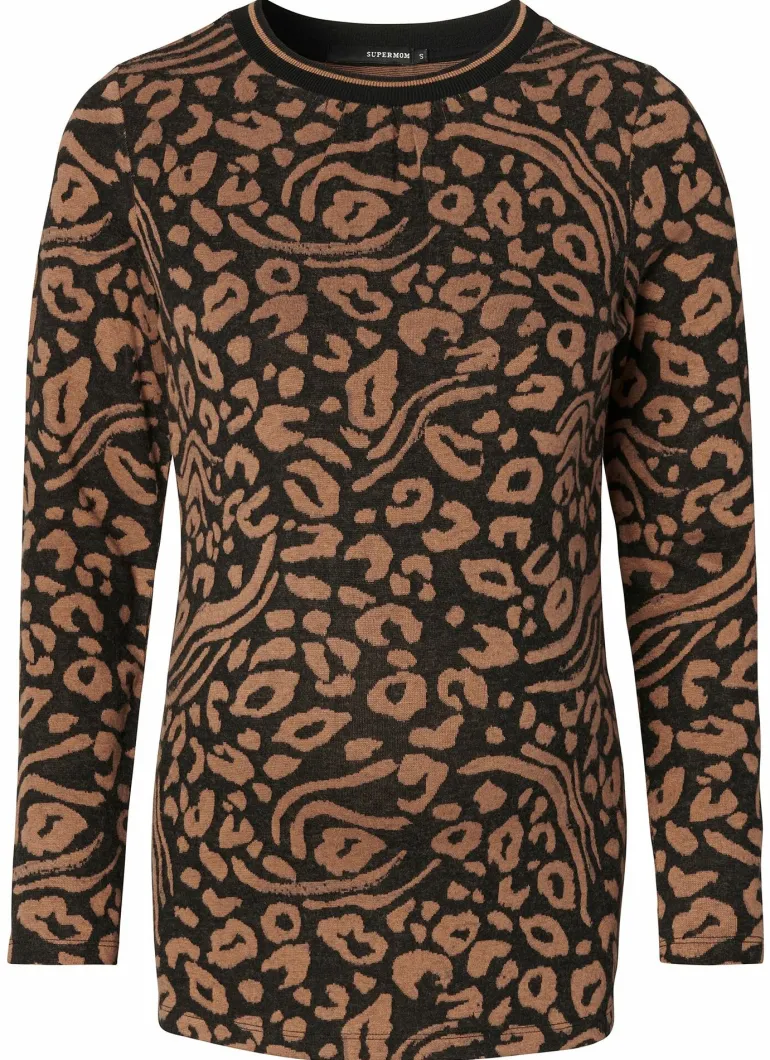 trui_leopard__toasted_coc_2.webp Noppies Truien & Sweaters<Trui Leopard - Toasted Coconut