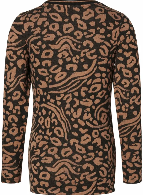 Noppies Truien & Sweaters<Trui Leopard - Toasted Coconut