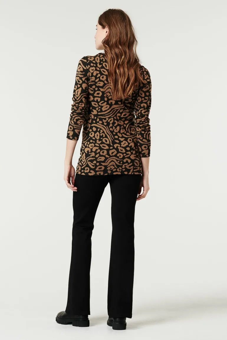 trui_leopard__toasted_coc_8.webp Noppies Truien & Sweaters<Trui Leopard - Toasted Coconut