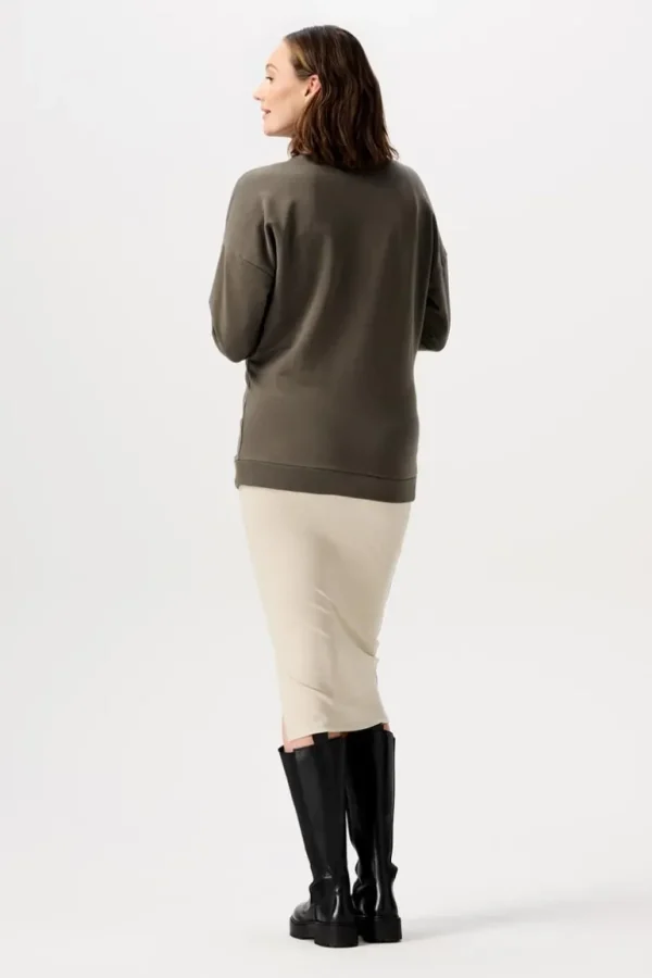 Noppies Truien & Sweaters | Truien & Sweaters<Trui Met Voedingsfunctie Lesy - Olive