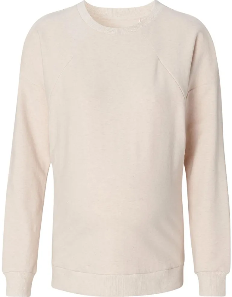 trui_met_voedingsfunctie__2-3.webp Noppies Truien & Sweaters | Truien & Sweaters<Trui Met Voedingsfunctie Lesy - Oatmeal