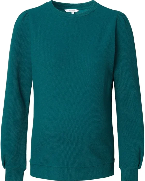 Noppies Truien & Sweaters | Truien & Sweaters<Trui Met Voedingsfunctie Onset - Deep Teal