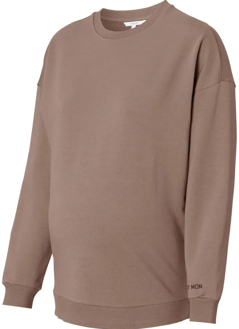 trui_met_voedingsfunctie__4-9.webp Noppies Truien & Sweaters | Truien & Sweaters<Trui Met Voedingsfunctie Hill - Pine Bark