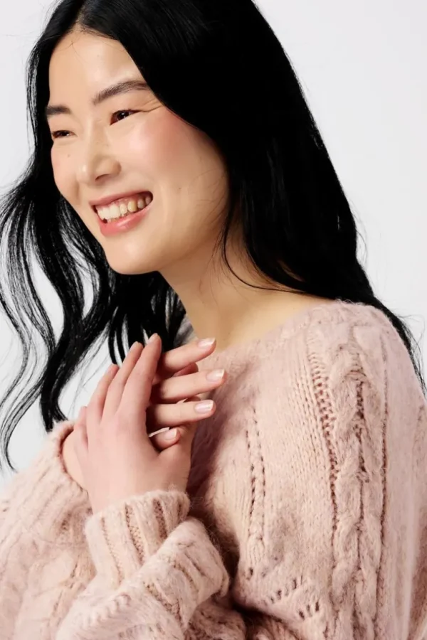 Noppies Truien & Sweaters | Truien & Sweaters<Trui Met Voedingsfunctie Esbjerg - Whitecap Gray