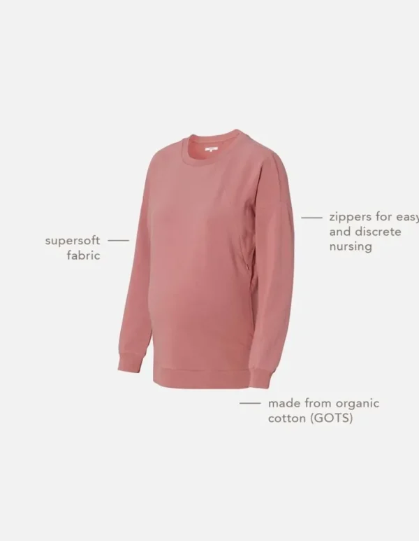 Noppies Truien & Sweaters | Truien & Sweaters<Trui Met Voedingsfunctie Lesy - Burlwood