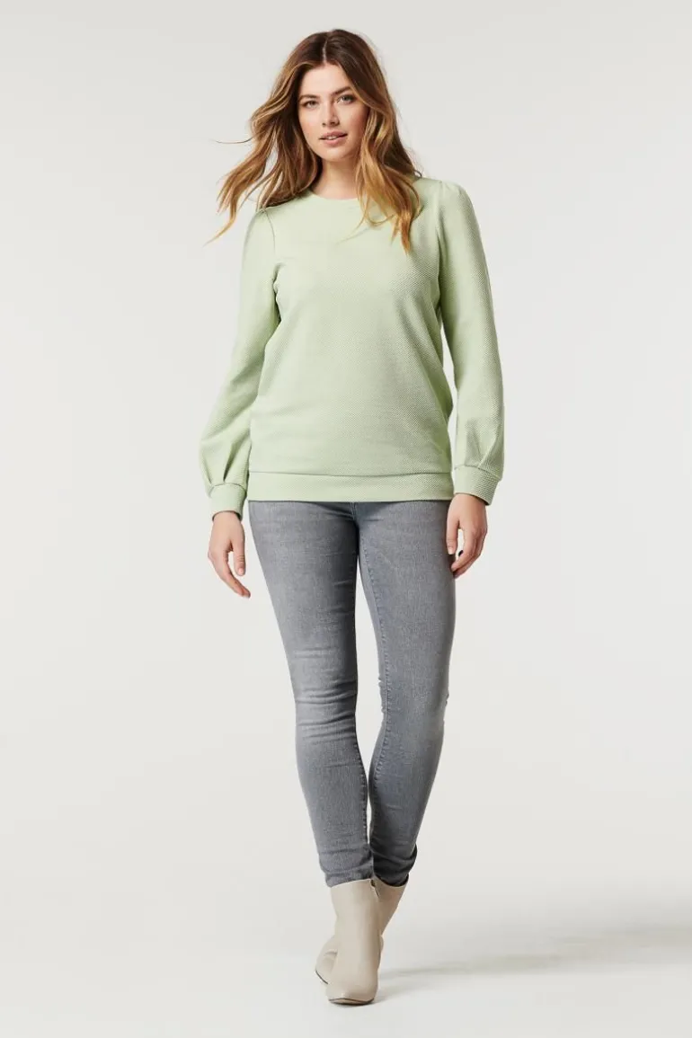 trui_met_voedingsfunctie__6-10.webp Noppies Truien & Sweaters | Truien & Sweaters<Trui Met Voedingsfunctie Kent - Swamp