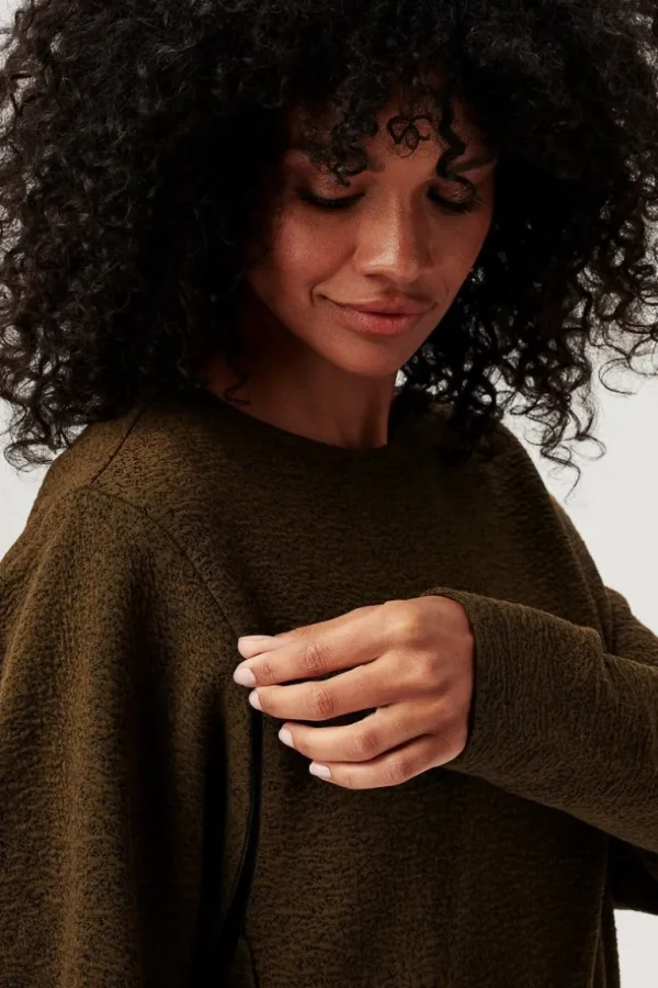 Noppies Truien & Sweaters | Truien & Sweaters<Trui Met Voedingsfunctie Onarga - dark olive