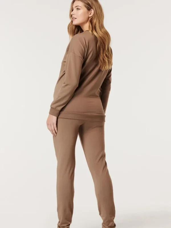 Noppies Truien & Sweaters | Truien & Sweaters<Trui Met Voedingsfunctie Hill - Pine Bark