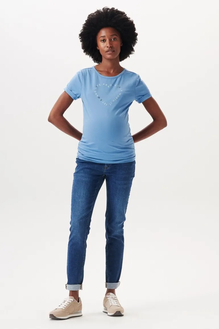 tshirt__blue_0.webp Noppies T-Shirts<T-shirt - Blue