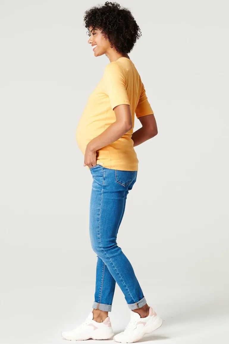 tshirt__dusty_yellow_10-1.webp Noppies T-Shirts | T-Shirts<T-shirt - Dusty Yellow