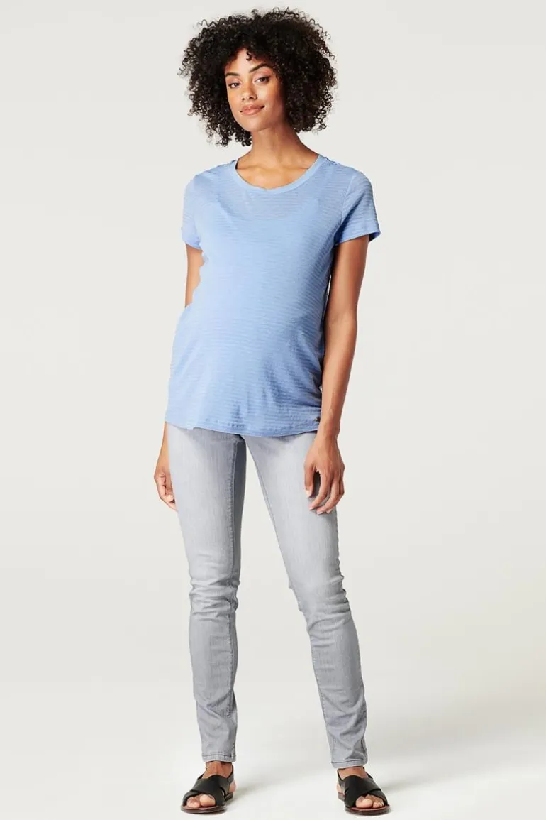 tshirt__light_blue_0.webp Noppies T-Shirts | T-Shirts<T-shirt - Light Blue