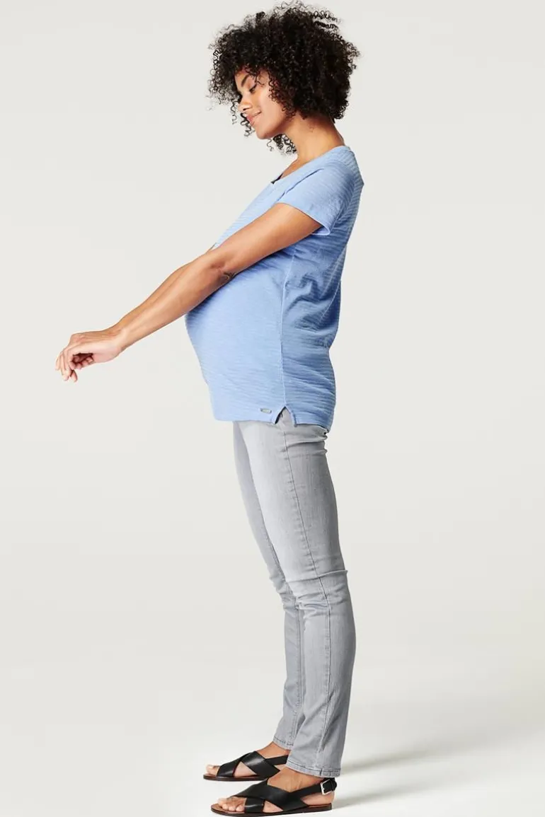 tshirt__light_blue_4.webp Noppies T-Shirts | T-Shirts<T-shirt - Light Blue