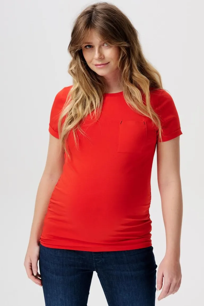 tshirt__mission_red_0.webp Noppies T-Shirts<T-shirt - Mission Red