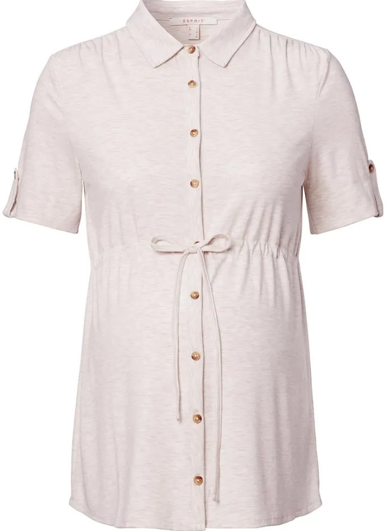 tshirt__oatmeal_melange_11-1.webp Noppies T-Shirts | T-Shirts<T-shirt - Oatmeal melange