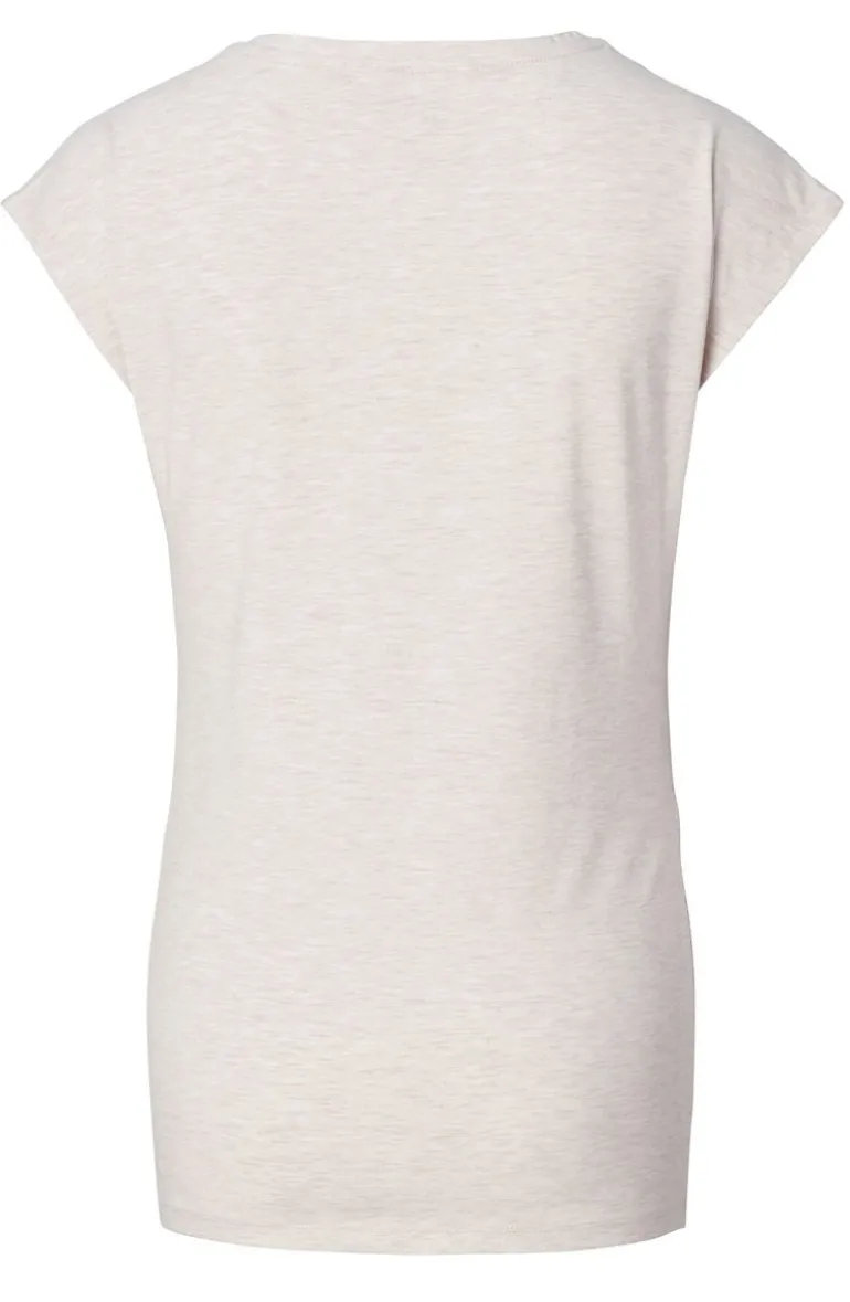tshirt__oatmeal_melange_3-1.webp Noppies T-Shirts<T-shirt - Oatmeal melange