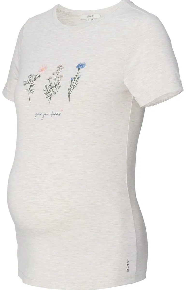 tshirt__oatmeal_melange_4.webp Noppies T-Shirts<T-shirt - Oatmeal melange