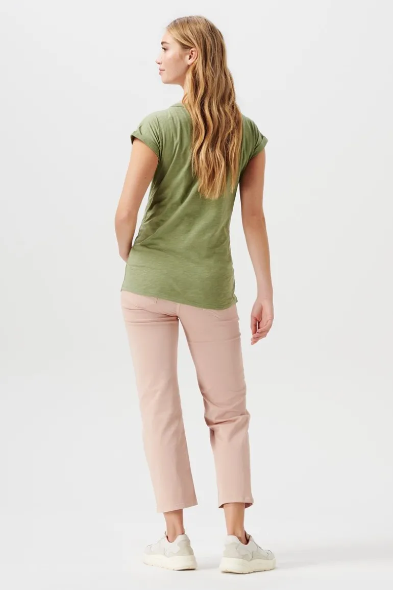 tshirt__real_olive_1-1.webp Noppies T-Shirts<T-shirt - Real Olive
