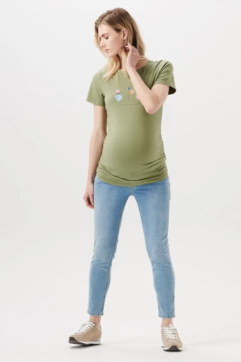 tshirt__real_olive_6.webp Noppies T-Shirts<T-shirt - Real Olive
