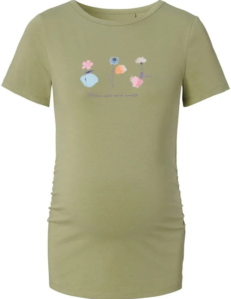 tshirt__real_olive_8.webp Noppies T-Shirts<T-shirt - Real Olive