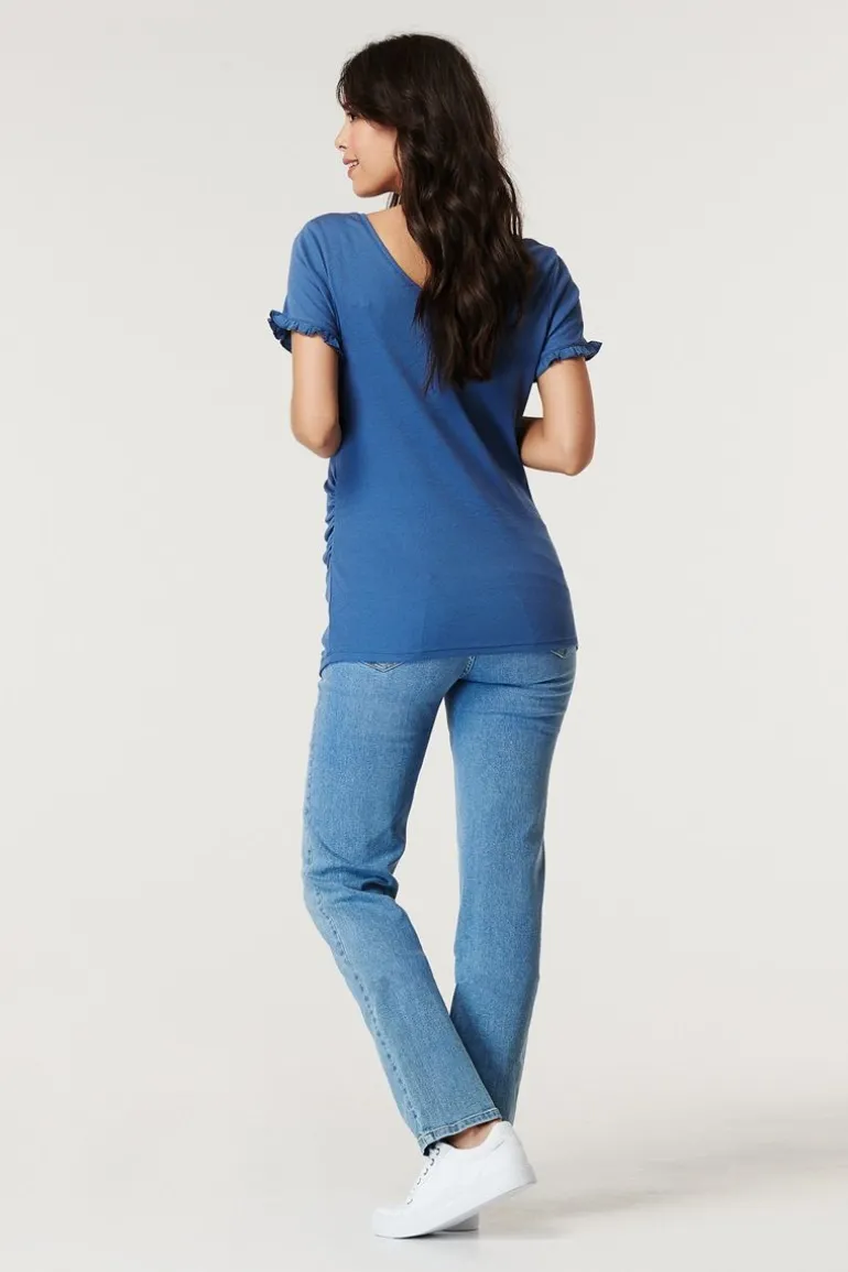 tshirt__smoke_blue_7.webp Noppies T-Shirts<T-shirt - Smoke Blue