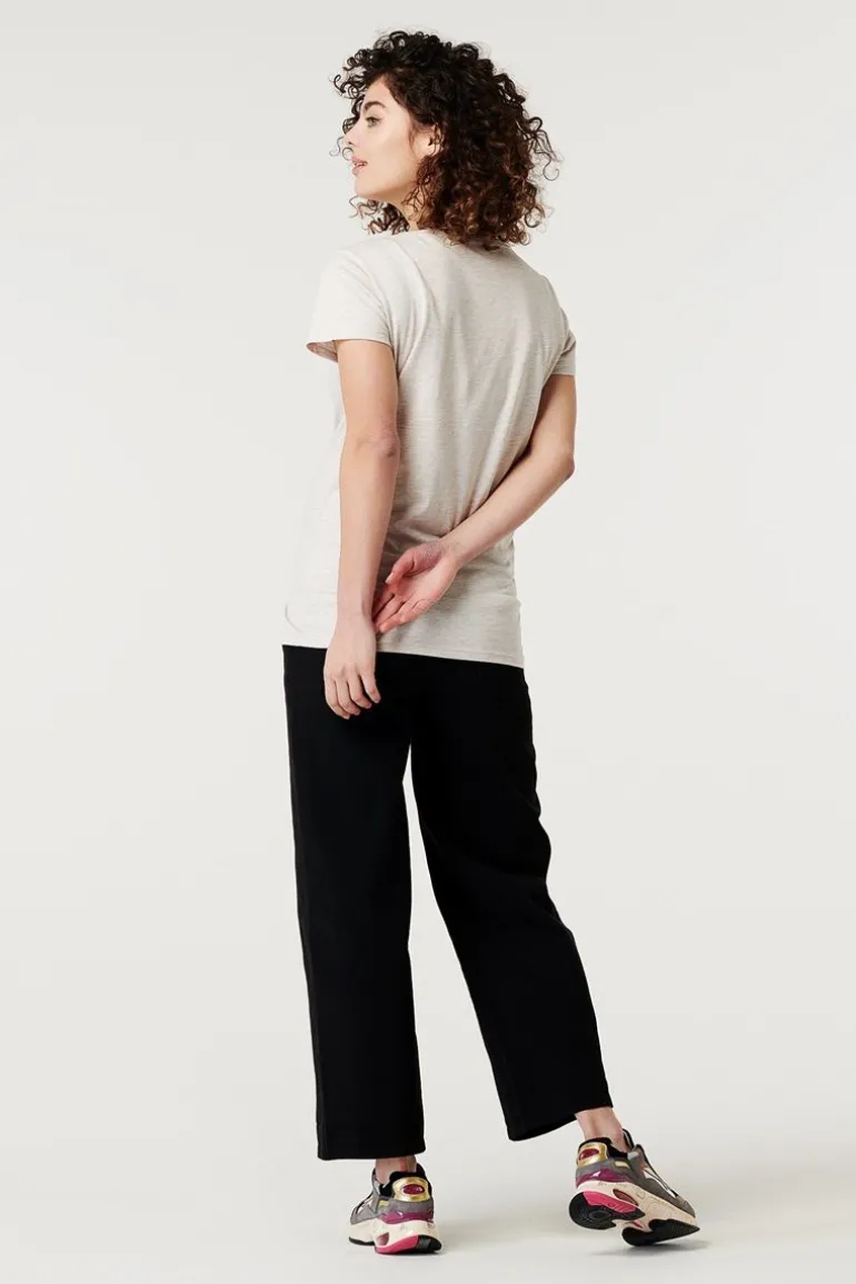 tshirt_abergele__oatmeal_1.webp Noppies T-Shirts<T-shirt Abergele - Oatmeal