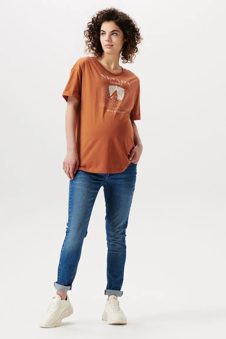 tshirt_ayr__mocha_bisque_0.webp Noppies T-Shirts<T-shirt Ayr - Mocha Bisque