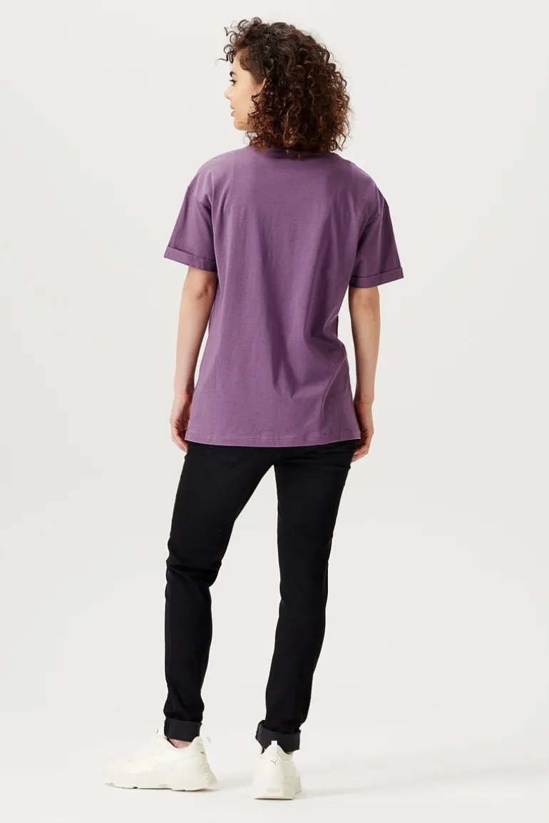 tshirt_bee__grape_jam_8.webp Noppies T-Shirts<T-shirt Bee - Grape Jam